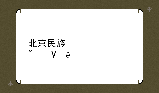 北京民族大学分数线