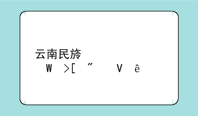 云南民族大学录取分数线